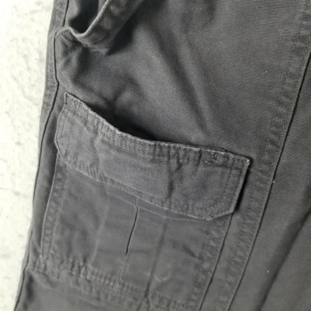 Savane Cargo Shorts Mens 38 Gray 100% Cotton Casual Outdoor‎ Pockets Classic